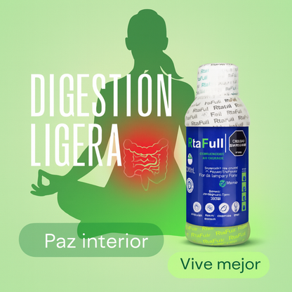 RtaFull Concentrado Natural – Té Verde con Flor de Jamaica y Menta