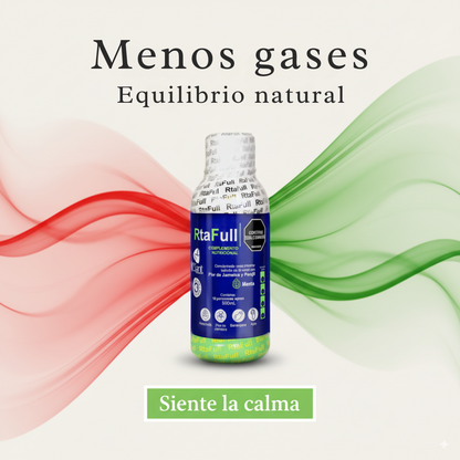 RtaFull Concentrado Natural – Té Verde con Flor de Jamaica y Menta