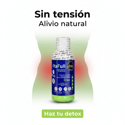 RtaFull Concentrado Natural – Té Verde con Flor de Jamaica y Menta