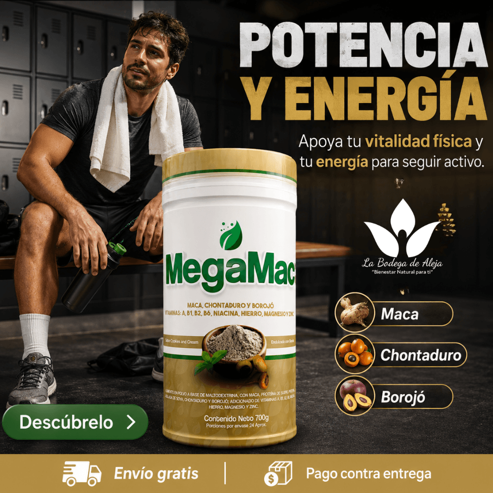 MegaMac – Energía y Vitalidad Natural | La Bodega de Aleja