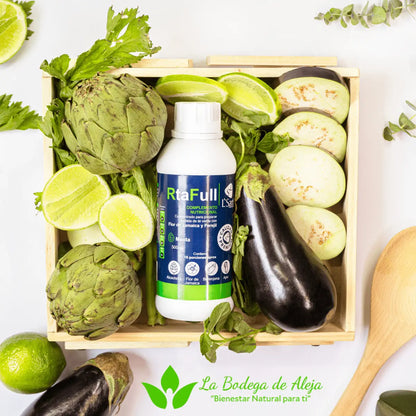RtaFull Concentrado Natural – Té Verde con Flor de Jamaica y Menta